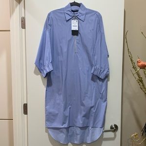 SALE❤️❤️❤️ZARA 🍋 striped 3/4 sleeves dress